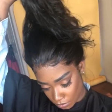 Black Long Wave Wig