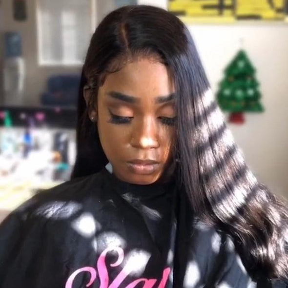 Black Long Wave Wig