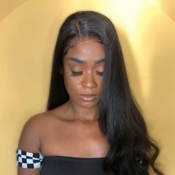 Black Long Wave Wig