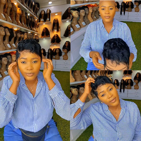 BLACK WIGS