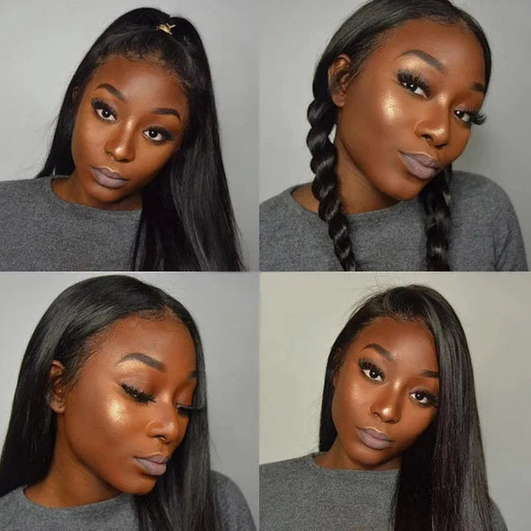 Long Straight Hair Wig-140%(EXTRA THICK AS IN VIDEO)