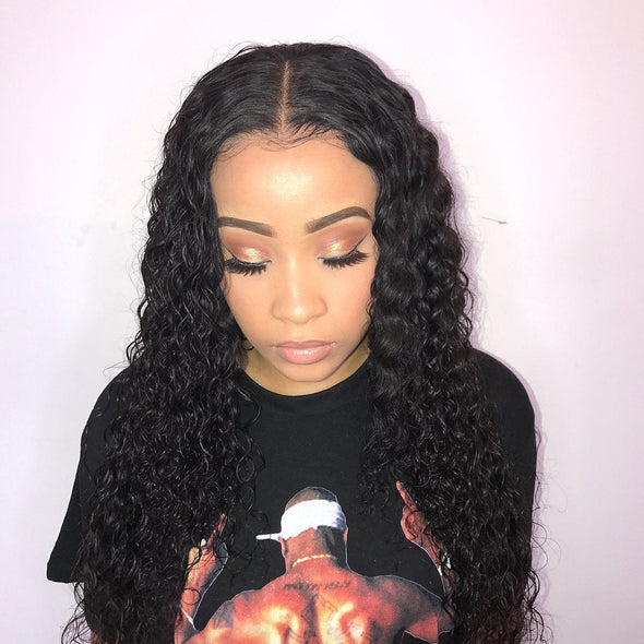 Glueless Deep Curly Wig-140%(Extra Thick As In Video)