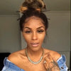 Black Gradient Champagne Body Wave Wig-140%(Extra Thick As In Video)