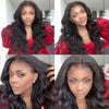 Black long curly hair