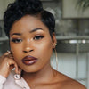 Black Short Wig for Summer