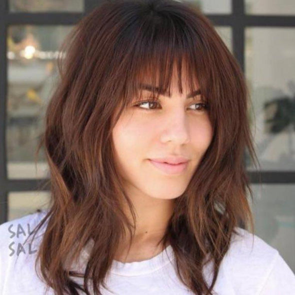 Ella brown wig