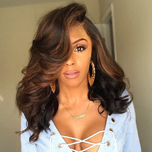 BROWN WIGS