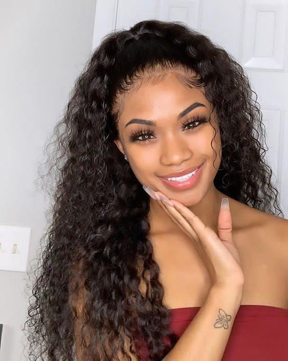 Sexy black curly hair
