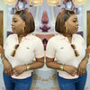 Short Bob Straight Brown Glueless Fashion Wigs