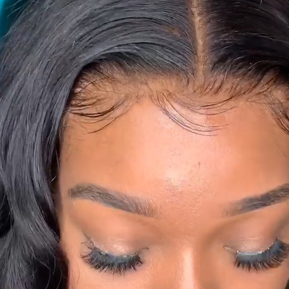 Dull Black Wave Hair-140%