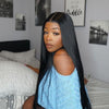 A style-New silk black straight hair