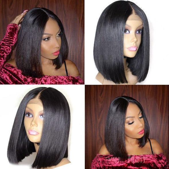 Black short wig