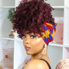 Red Wine Super Fashion Curly Wigs