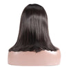 Natural Black Brazilian Straight Short Bob Wig