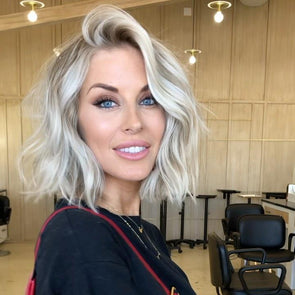 Short Wave Bright White Blond