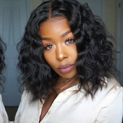 Water Wave Short Wig-140%