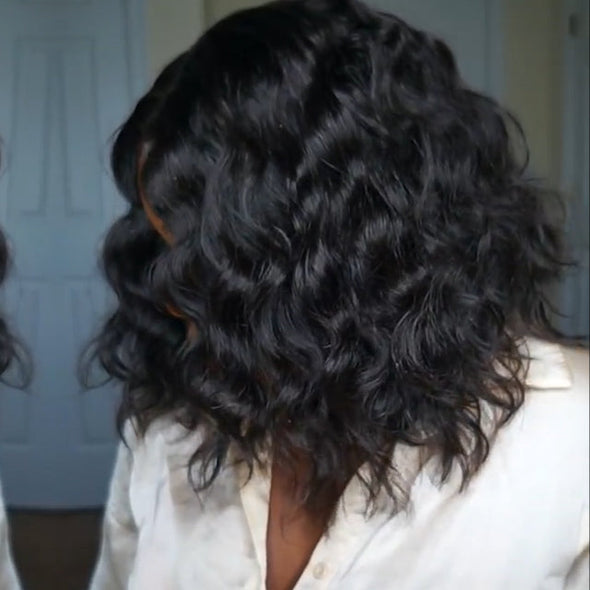 Water Wave Short Wig-140%
