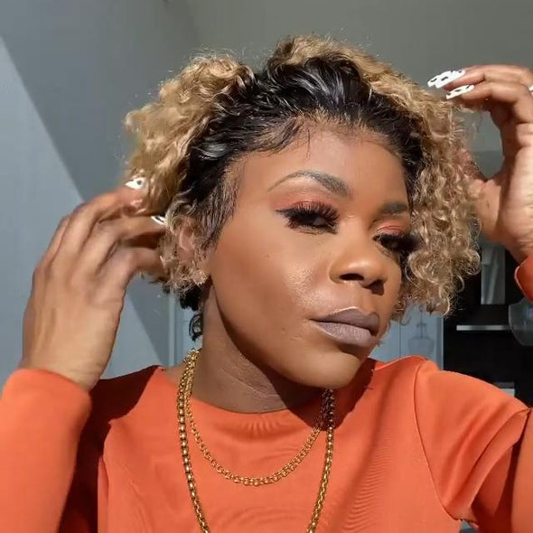 BROWN SHORT Fashion Wig