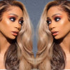 blond and brown long hair-140%(Extra Thick As In Video)