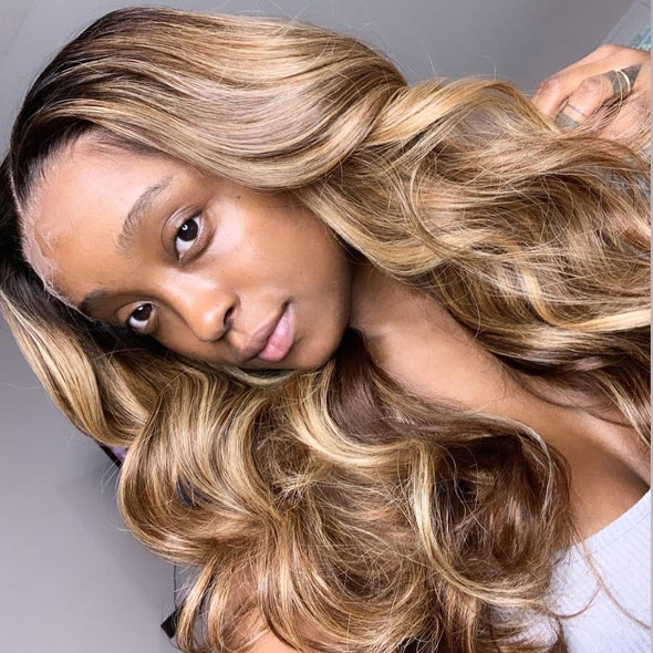Big Wavy Brown Long Hair Brazilian Wig