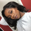 16" Glueless Black Short Wave Wig