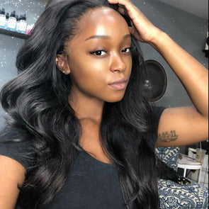 Black Wave Prepluck Glueless Fashion Wigs