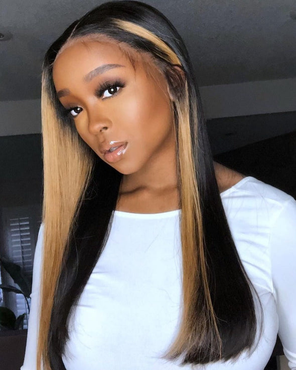 Long Straight Brown  Brazilian Wig