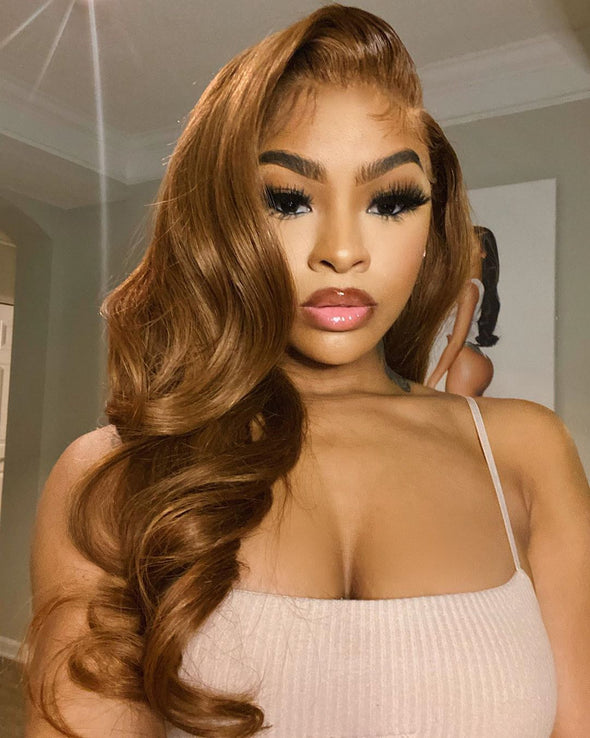 Glueness Blonde Body Wave Wig