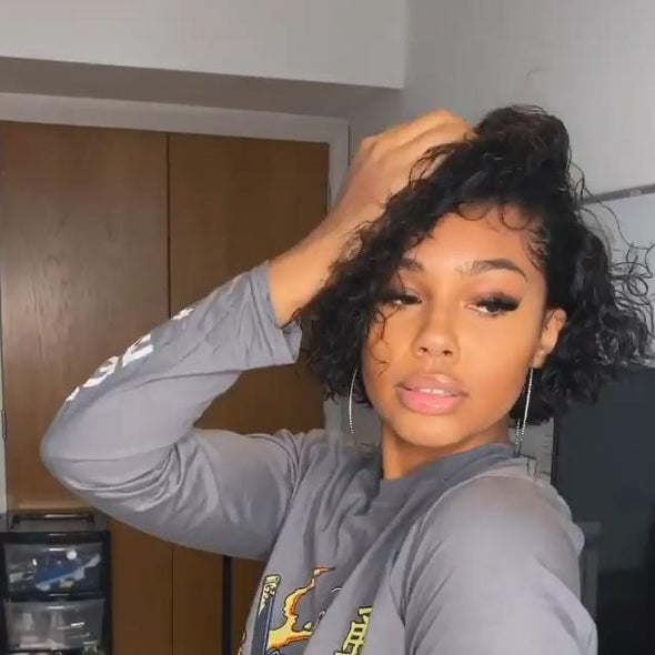Hot Sexy Bob Curly Wig