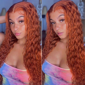 Preferred Red Curly Hair-140%(EXTRA THICK AS IN VIDEO)