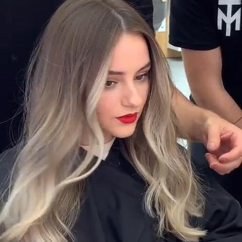 Beauty Blonde Gradient Wig