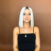 Short platinum bob Wig