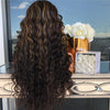 Black long curly hair