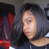 Black short hair