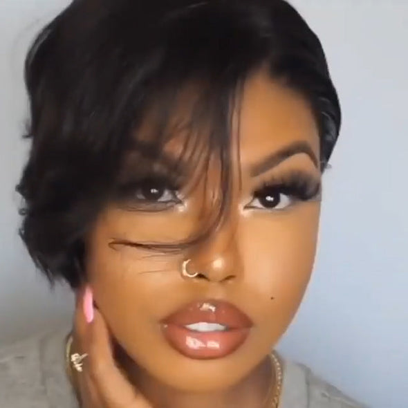 Celebrity Style Pixie Short Cut Bob WIG-140%