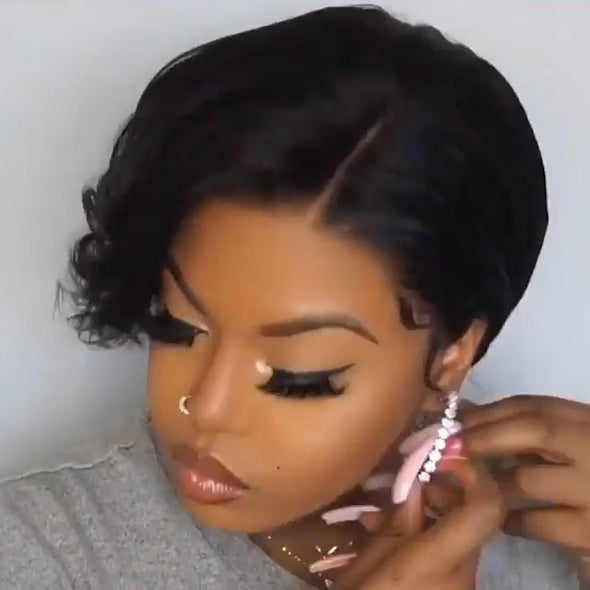 Celebrity Style Pixie Short Cut Bob WIG-140%