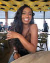 Black Long Curly Hair-140%(EXTRA THICK AS IN VIDEO)