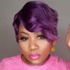 Purple temptation wigs