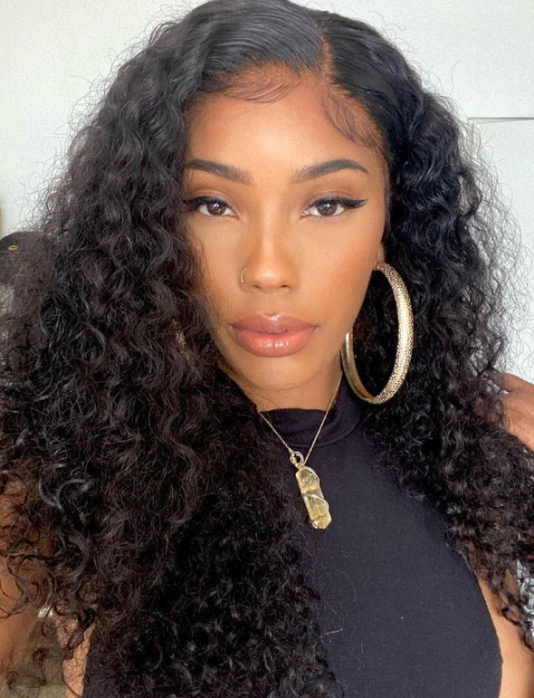 Black Body Wave Glueless Wig