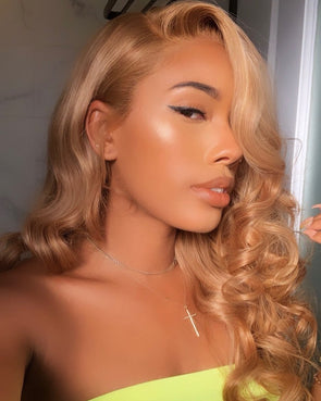 Glueness Blonde Body Wave Wig