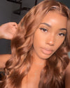 Brown Wave Prepluck Glueless Fashion Wigs