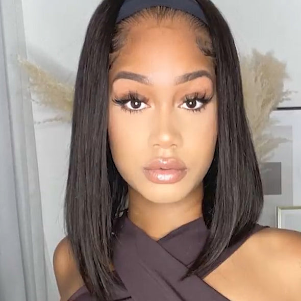 14" Straight Short Wigs-140%