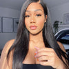 Bronze Black Straight Hair Wig