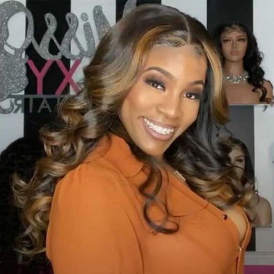 Brown Wave Prepluck Glueless  luxury wigs
