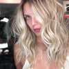 Beauty White Blone Long Wave Wig