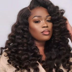 Black Deep Curly Bob Prepluck Glueless Fashion Wigs