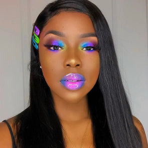 Glueless Black Straight Long Wig-8