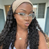 26" Glueless Black Curly Long Wig-6