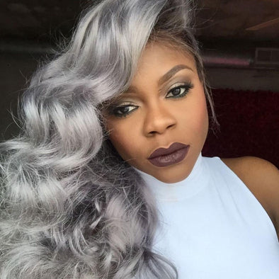 Hot Beauty Hair Super Sliver Wave Long Prepluck Glueless Fashion Wigs-43