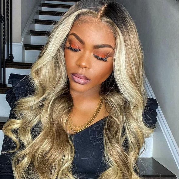 Gold Wave Prepluck Glueless Fashion Wigs-37